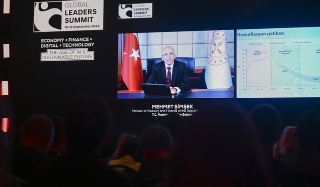 Hazine ve Maliye Bakanı Şimşek, video mesajla Global Liderler Zirvesi'ne katıldı: (1)