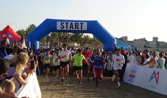 Mersin'de düzenlenen 3. Uluslararası Kilikya Ultra Maratonu başladı