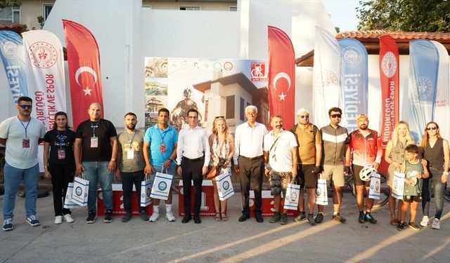 Muğla'da Dağ Bisikleti Maraton Yarışı yapıldı