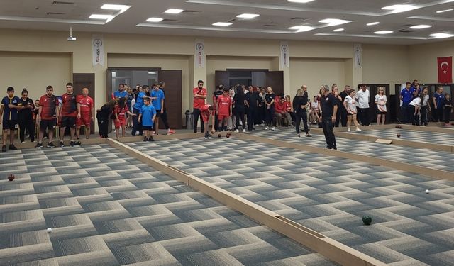 Özel Sporcular Bocce Kupa Müsabakaları, Aydın'da başladı