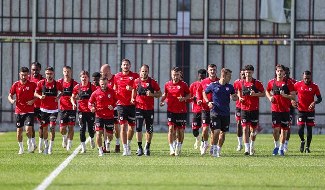 Samsunspor, Göztepe maçının hazırlıklarına başladı