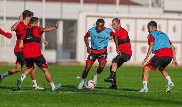 Samsunspor, Konyaspor maçı hazırlıklarını sürdürdü