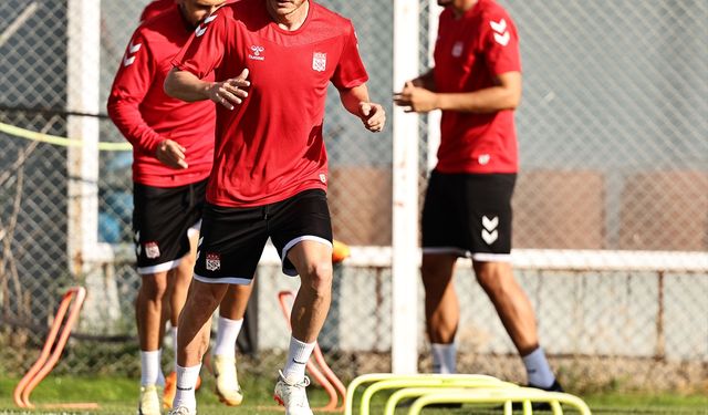 Sivasspor, Gaziantep FK maçına hazır