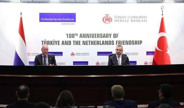 TCMB Başkanı Karahan, Hollanda Merkez Bankası Başkanı Knot ile bir araya geldi