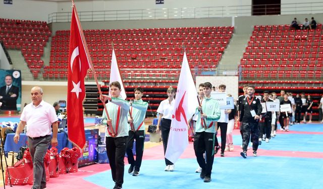 Türkiye Ümitler Tekvando Şampiyonası, Konya'da başladı