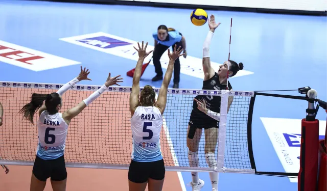 Nilüfer Belediyespor Eker, Kupa Voley'e galibiyetle başladı