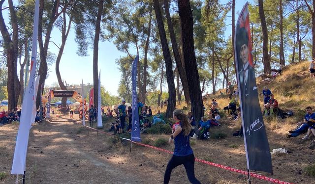 10. Uluslararası Kemer Oryantiring Festivali başladı