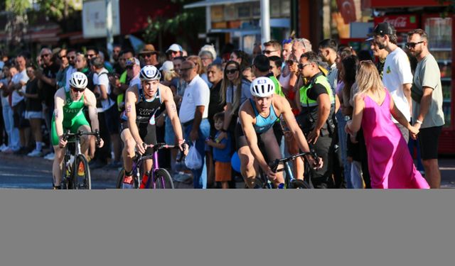 Alanya Triatlon Yarışları sona erdi