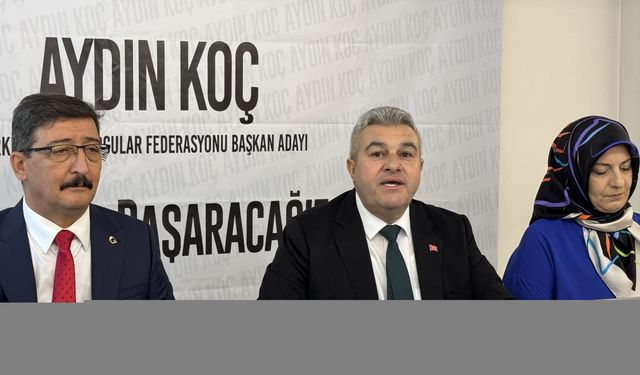 Aydın Koç, Türkiye Özel Sporcular Spor Federasyonu başkanlığına adaylığını açıkladı