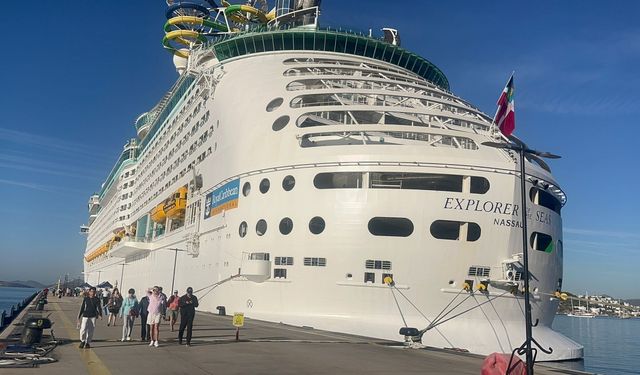 "Explorer Of The Seas" gemisiyle Bodrum'a 3 bin 581 yolcu geldi