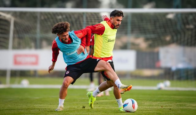 Gaziantep FK, Göztepe maçının hazırlıklarına devam etti