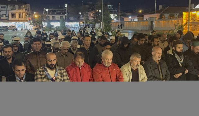 Konya’da Yahya Sinvar için gıyabi cenaze namazı kılındı