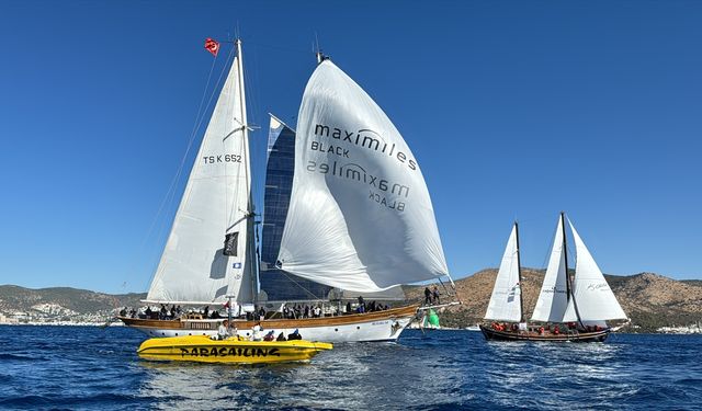 Maximiles Black The Bodrum Cup Yelken Yarışları, Bodrum açıklarında başladı