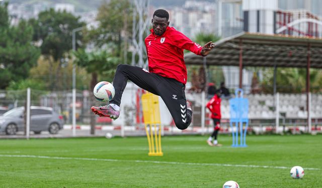 Samsunspor, Fenerbahçe maçının hazırlıklarını sürdürdü