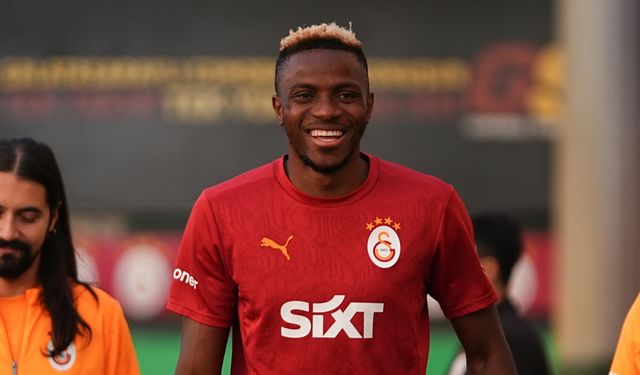 Victor Osimhen, Galatasaray'a geldiği için mutlu