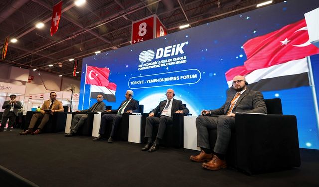 10. Dünya Helal Zirvesi'nde DEİK Türkiye-Yemen İş Forumu düzenlendi