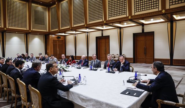 Cumhurbaşkanı Yardımcısı Yılmaz, American Turkish Business Roundtable üyelerini kabul etti