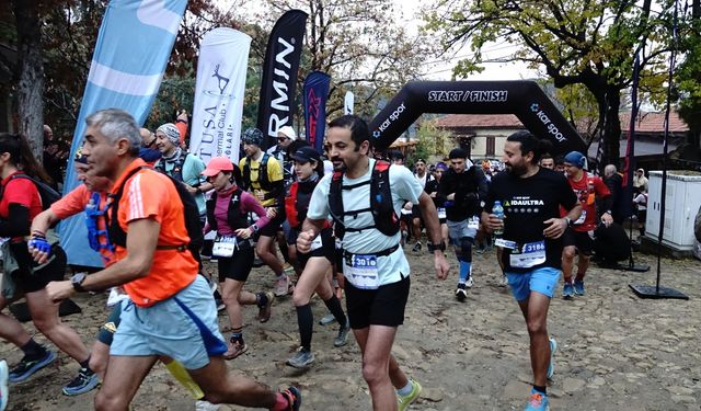 Kazdağları'nda 8. Kar Spor İda Ultra Maratonu başladı