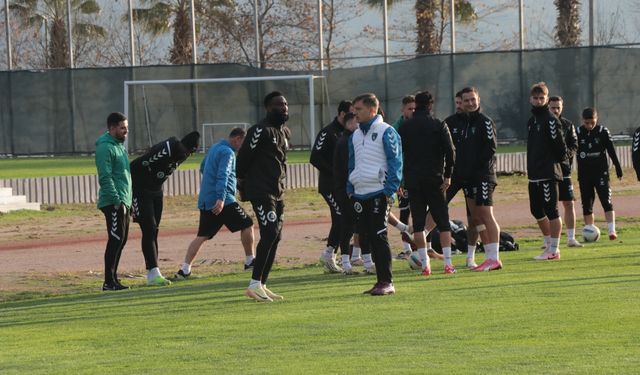 Kocaelispor, Adanaspor maçının hazırlıklarını sürdürdü