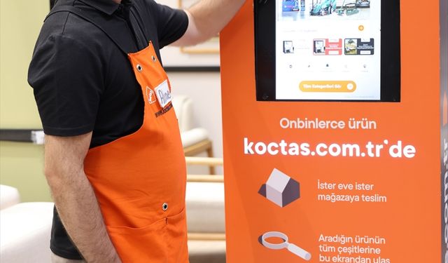 Koçtaş, çoklu kanal yaklaşımıyla iş modelini geliştiriyor