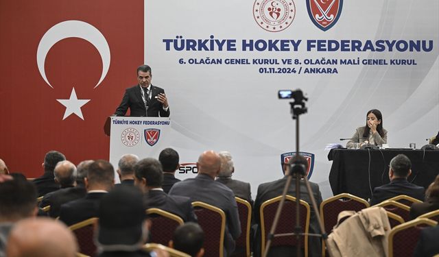 Türkiye Hokey Federasyonunun yeni başkanı Mustafa Çakır oldu