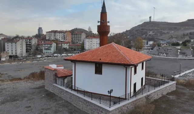 Ankara Büyükşehir'den Hamidiye Camii'ne dokunuş