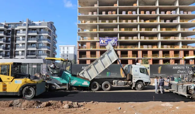 Antalya Büyükşehir'den altyapı çalışması