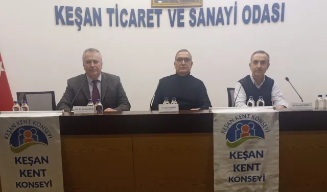 Edirne Keşan'da Kent Konseyi paneli yapıldı