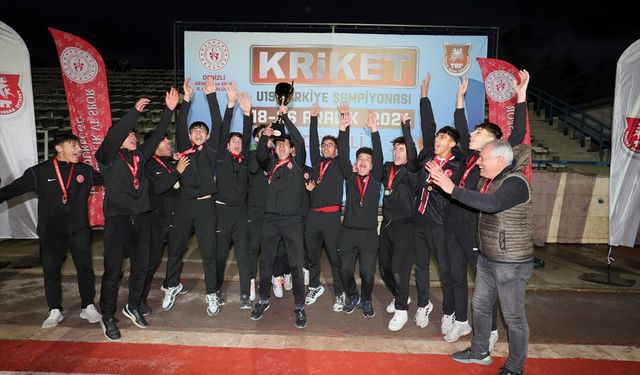 19 Yaş Altı Kriket Türkiye Şampiyonası, Denizli'de yapıldı