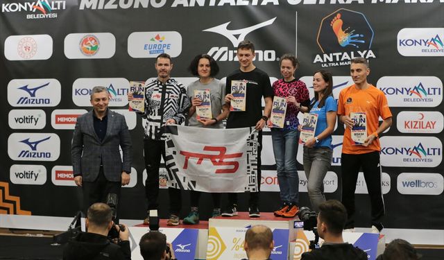 Antalya Ultra Maratonu, ikinci gün yarışlarıyla sona erdi