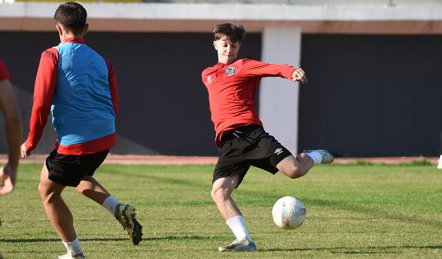 Manisa FK, MKE Ankaragücü maçının hazırlıklarını sürdürdü