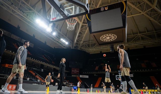 Mersin Spor, Onvo Büyükçekmece Basketbol maçının hazırlıklarını sürdürdü