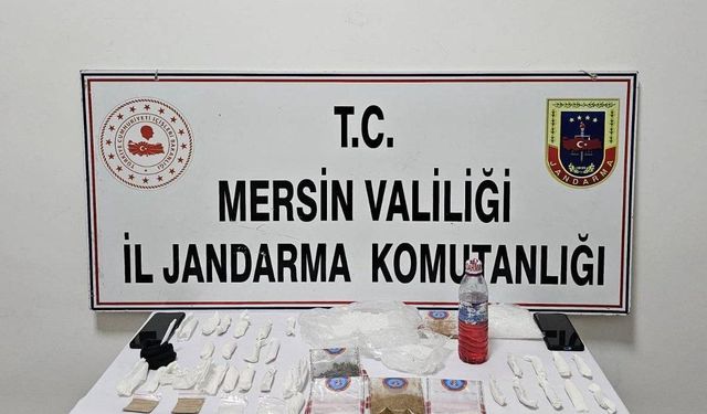 Mersin'de uyuşturucu operasyonunda 8 zanlı yakalandı