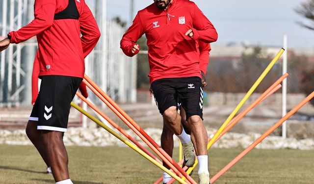 Sivasspor, Sipay Bodrum FK maçı hazırlıklarına devam etti