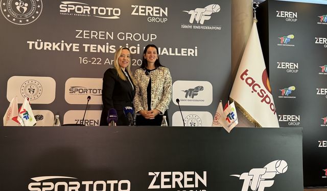 Zeren Group Türkiye Tenis Ligi Finalleri'nin tanıtım toplantısı, İstanbul'da yapıldı