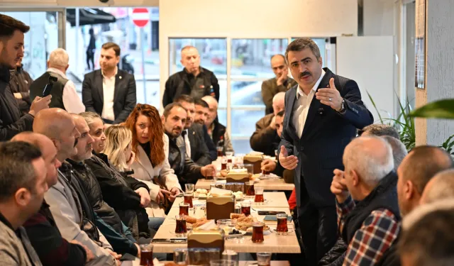 Bursa Yıldırım'da Başkan Yılmaz komşu ziyaretinde