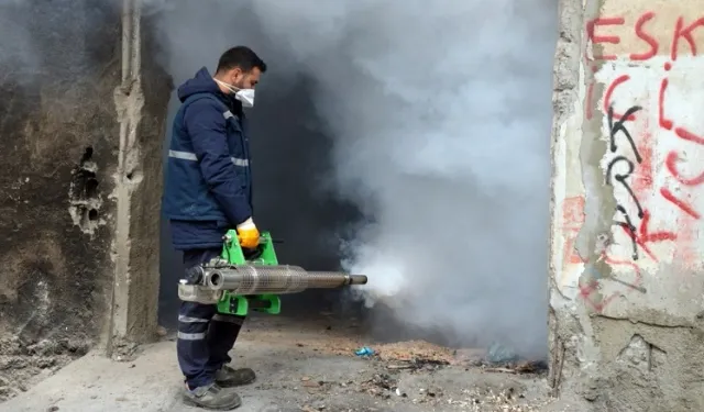 Diyarbakır'da haşerelere karşı kapsamlı çalışma