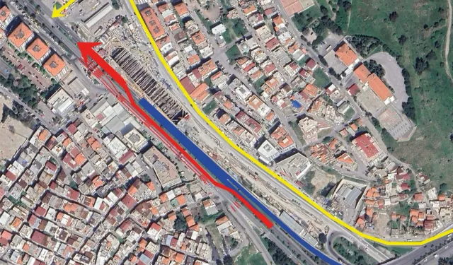 İzmir Buca Metrosu’nda “dev mesai”