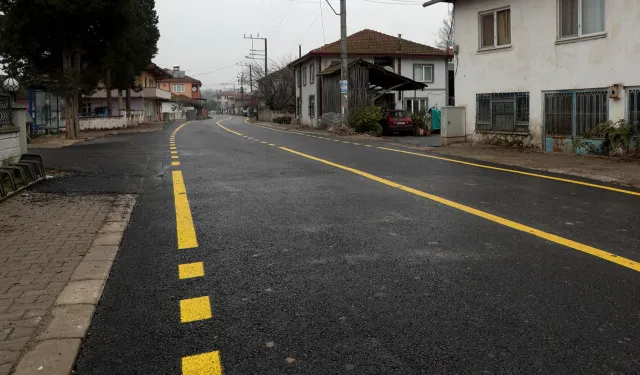 Sakarya'da Akçakamış’ın kalbine giden yolu tablo gibi işlendi