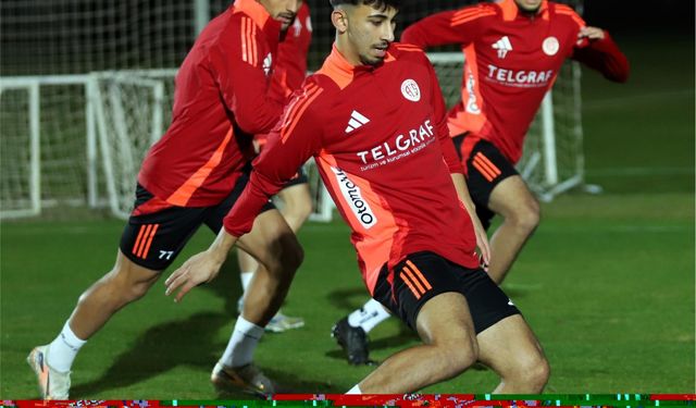 Antalyaspor, Kocaelispor maçına hazır