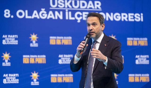 Bakan Bayraktar, AK Parti Üsküdar 8. Olağan İlçe Kongresi'nde konuştu: