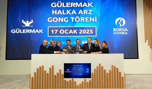 Borsa İstanbul'da gong Gülermak için çaldı