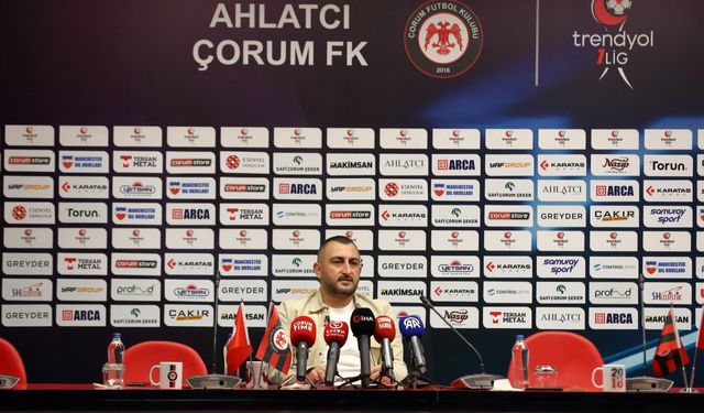 Çorum FK Başkanı Yalçın, 1. Lig'deki hedeflerini anlattı: