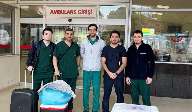 Denizli'de beyin ölümü gerçekleşen kişinin organları 3 kişiye umut oldu