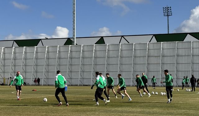 Konyaspor, Kasımpaşa maçı hazırlıklarını sürdürüyor