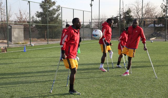 Şanlıurfa'nın engelli futbol takımında hedef Türkiye Kupası'nı kazanmak