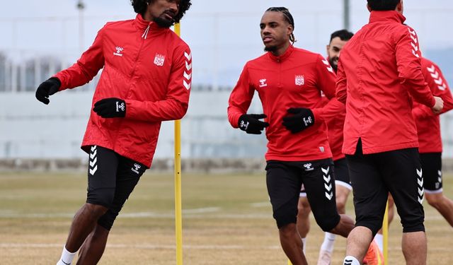 Sivasspor, Trabzonspor maçının hazırlıklarını sürdürdü