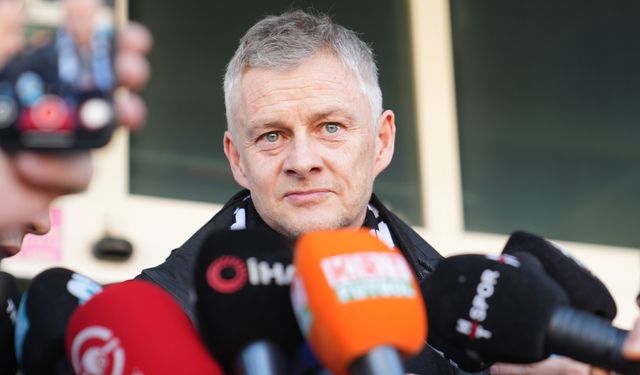 Teknik direktör Solskjaer, Beşiktaş için İstanbul'a geldi