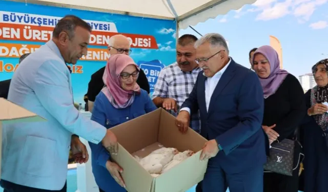 Kayseri Büyükşehir'den kırsala 200 milyonluk yatırım