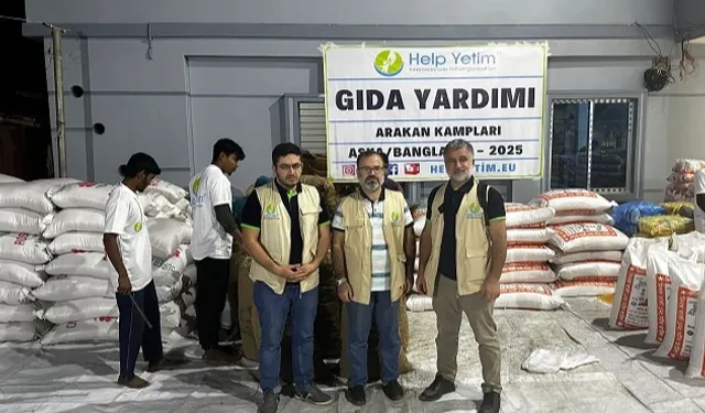 Mardinli gazetecilerden Bangladeş’te insani yardım çalışması